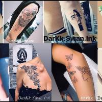 Presentation tattoo darkk swan